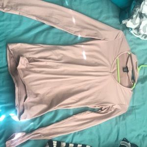 Silky long sleeve shirt